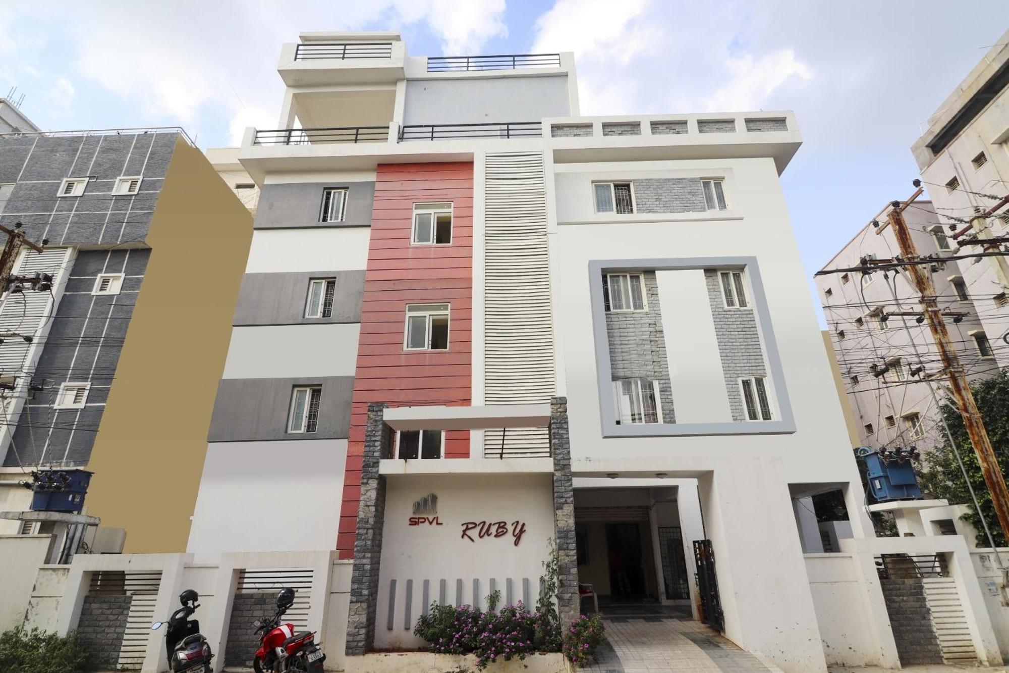 Hotel O Ruby Grand Inn Kondapur  Kültér fotó